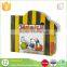 3D cartoon cardboard perfect binding children english story book printing