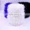 100% polyester feather yarn , with heat setting polyester feather yarn chunky yarn