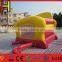Circus clown inflatable bouncer for sale, inflatable bounce with obstacles