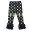 wholesale ruffle pants cotton kids gold polka dots leggings tamil baby girl names pictures