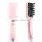 Professional beauty machine top selling 2 in 1 best hair brush to straighten hair