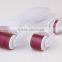 Newest derma roller NL-301 180/600/1200 microneedles 3 in 1 derma roller 4 colors handle