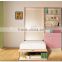 Modern Style Wooden Wall Murphy Bed Mechanism Hardware kits with Bookshelf and Desk