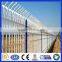 DM Hot dip galvanized Powder coated zinc steel fence,steel tube fence