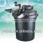 Wholesale hot sell black pond bio press filter for fish/pond (11W, 10000L/h) 5 m outdoor line