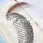 Morden Moon Design Plastic Hair Comb With Crystals Point Hair Brushes