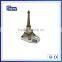 decoartive Outdoor solar powered sculpture polyresin eiffel tower shaped garden LED lights