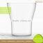 Mouthblown Pyrex Glass Tumbler With Round Bottom