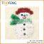 christmas decoration plush snowman/christmas Snowman/holiday living felt ornament christmas ornament