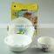 3 pcs white porcelain decal dinner set for kids in stock