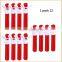Cute 10pcs Xmas Gift Slap Bracelet/Bangle Christmas Decor Pat Circle Hand Ring