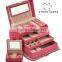 High Quality Crocodile Faux Leather Jewelry Box