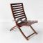 Folding bamboo chair for outdoor relaxing
