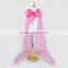 New Arrival Candy Color Snowflake Custom Cutting Baby Girl Evening Dress Cape