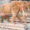High Quality Pink Marble Elephant Sculpture