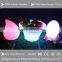 Plastic color changing led home furniture, led table lamp, led drop flash light