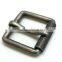 1-1/2" Standard Leather Belt Buckl, Zinc alloy material buckle with Roller, Antique Nickel belt buckle