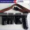 Black pure leather tool belt set for construction