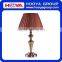 13" Antique Brass Bedside Table Lamp w/ LED Bulb Champagne Bedroom Night Light