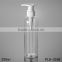 250ml round shoulder shampoo bottle screw pump cosmetic lotion clear pet plastic bottle china suppliers best sellers