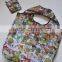 Whole sale foldable folding shopping shoulder bags Fashion printed tote bags promotional carto bags