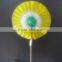 mixed colours big honeycomb fan decoration cocktail sticks
