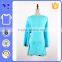 Hollow-carved front deep neck sexy design famous lady wear cotton lace dress