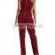 Crossover Neck Fashion Jumpsuit,Korean Sexy Jumpsuit,Fashion Womens Jumpsuit 2014 Crossover Cut-Out Wrap Jumpsuit