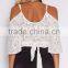 Hot Sale Woman Lace Tops Summer Latest Design Sexy Beachwear Lace Tops