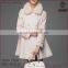 Newest Design Winter Good Quality European Fashion Wear White Coats
