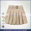 British Khaki Student Girl Skirt All-match Autumn Dress Pleated Skirt