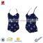 Wholesale Sublimation Floral Sexy One Piece Swimsuit