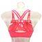 Hot Sale Sports Underwear Strappy Bra Ladies Lingerie Sexy Seamless Fitness Bra