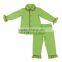 Newest ! 100% Cotton Solid Pajamas Knitted Baby Girl Clothes Kids Christmas Pajamas