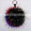 big size Raccoon ball /raccoon fur pom poms/ Hat Accessories