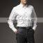 Men Handsome shirt -pure White mens shirt with buttondown collar-100% cotton