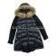 Designer Women fashion Winter Down Coat With Mink Fur Hooded From China