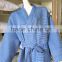 yarn dyed waffle bathrobe,factory wholesale bathrobe for Four Season Hotel,cotton/polyester waffle bathrobe