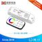 Fashion design high tech led rgbw controller with rf touch remote control