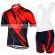 New Fashion Riding Jersey Cycling Bib Shorts Printed Bicycle Sportswear Bike Bib Shorts 3D Coolmax Padded