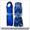 2017 best selling sublimated free design basketball jersey