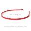 Metal Hard Headbands Ribbon Covered Headbands 5MM Wide For Toddlers Children