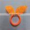 Wholesale yiwu girls dot bow ponytail holder