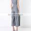 MIKA2513 Sleeveless Pleat Design Jumpsuit