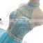 New Fashion Gorgeous High Neck Chiffon Crystal Evening Gowns Evening Dresses LX301