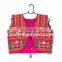 Indian embroidered short jacket-Shrug- Gujarati Satin embroidery ladies Koti- Gujarat Hand embroidered Shrug