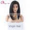 Hot Selling Good Feedback lace front wig Straight asymmetrical bob Wig 100% Human Hair Virgin Brazilian Lace front Wig