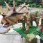 LORISO2052Incredible alive animatronic triceratops dinosaur model at outdoor playground