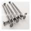 100g packaging heat treatment whit zinc black straight grain twill cement steel nail concrete nail