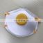 Custom disposable  anti pollution dust mask with valve for factory
